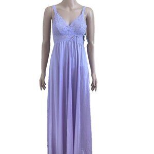 NWT OLGA Lavender Vintage Nightgown 92680 Medium